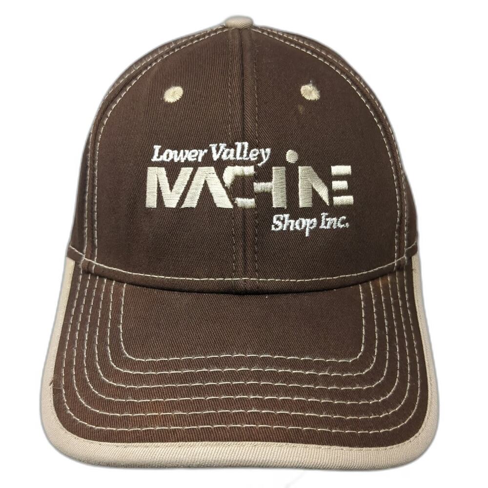 Otto Baseball Cap Brown One Size Lower Valley Machine Shop Strapback Hat